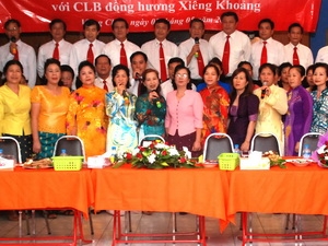 Hoạt động chuẩn bị mừng sinh nhật Bác tại Lào